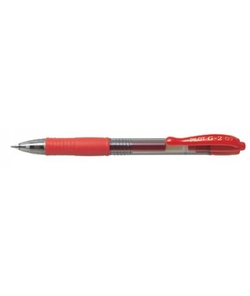 BLISTER BOLIGRAFO PILOT G-2 ROJO PUNTA 0,7MM