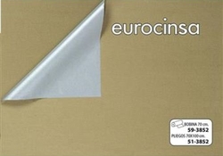 BOBINA PAPEL REGALO KRAFF/BICOLOR ORO/PRATA T/ANO 62CMX7KG