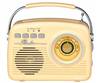 Lauson Ra143 Radio Vintage Crema Analógica Con Altavoz Integ