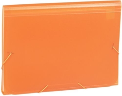 Carpeta fuelle fº 13 departamentos naranja polipropileno