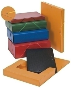 GREEN LINED CARDBOARD PROJECT FOLDER L.9 CM