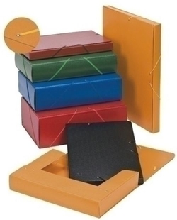 DOSSIER PROYECTOS PAPIER CARTON DOUBLÉ L.9 CM NOIR