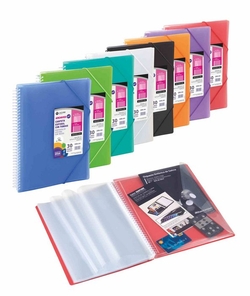 CARPETA 30 FUNDAS A4 ESPIRAL ARCHIVEX STAR NEGRO CARCHIVO
