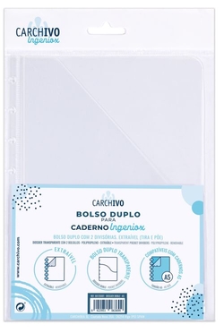 BLISTER DOSSIER DUPLO INGENIOX A5 PP TRANSPARENTE