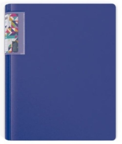 CARPETA ANELLES A4 4 ANELLES 25MM FOAM STYLE BLAU OSCURO