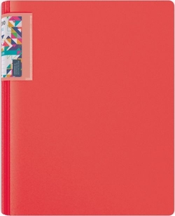CAPA ARGOLAS A4 4 ARGOLAS 40MM FOAM STYLE VERMELHO