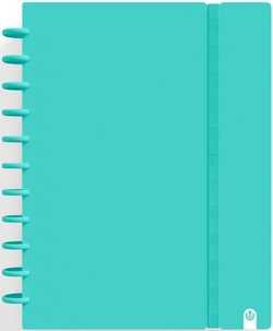 QUADERN INGENIOX A4 80H CUADRICULA MENTA PASTEL