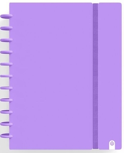 CADERNO INGENIOX A4 80H HORIZONTAL VIOLETA
