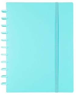 CADERNO INGENIOX A4 80H HORIZONTAL MENTA PASTEL
