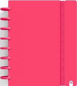CAHIER INGENIOX A5 80H CUADRICULA ROUGE