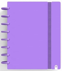 CADERNO INGENIOX A5 80H HORIZONTAL VIOLETA