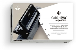 PERFORADORA INGENIOX 4 SETAS PER FULLS QUADERN DISCOS