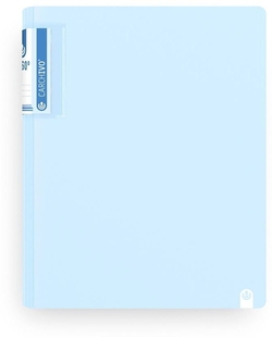 CAPA ARGOLAS A4 2 ARGOLAS 40MM FOAM SOFT AZUL