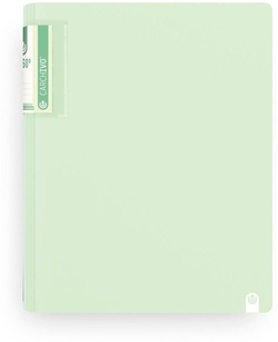 CAPA ARGOLAS A4 2 ARGOLAS 40MM FOAM SOFT VERDE