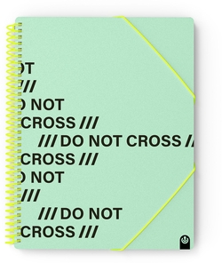 Fº PP NOT CROSS FOLDER 40 MINT COVERS