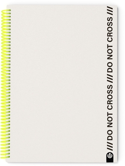 QUADERN A4 ESPIRAL NOT CROSS 100H CUADRICULA GRIS