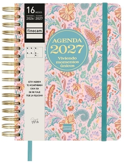 AGENDA ESCOLAR 26-27 4º SVH 16M VITAE COR-DE-ROSA ESPIRAL