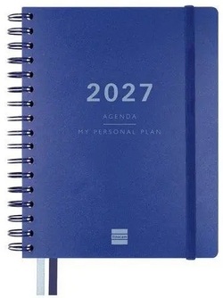 SCHOOL AGENDA 26-27 4º SVV 16M TEMPUS BLUE SPIRAL