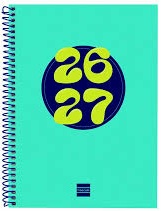 (CAT)SCHOOL AGENDA 26-27 COOL 4º SV BLUE