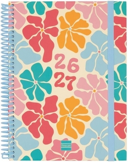 L'AGENDA SCOLAIRE 26-27 4º SVH DIVA SPRING SPIRALE