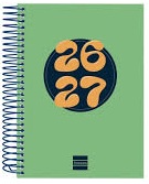 (CAT)AGENDA ESCOLAR 26-27 COOL 8º DP VERD