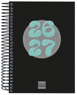 L'AGENDA SCOLAIRE 26-27 8º DP COOL NOIR SPIRALE