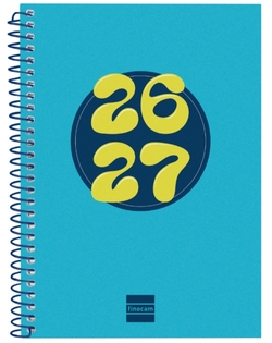 AGENDA ESCOLAR 26-27 8º DP COOL BLAU ESPIRAL