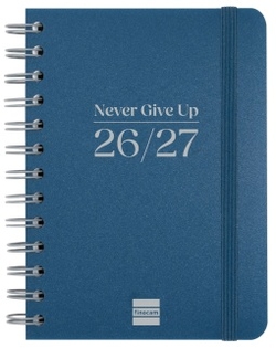 SCHOOL AGENDA 26-27 8th DP COSMO BLUE SPIRAL