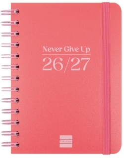 SCHOOL AGENDA 26-27 8th DP COSMO RED SPIRAL