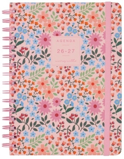 AGENDA ESCOLAR 26-27 E10 DP MONIQUILLA ROSA ESPIRAL