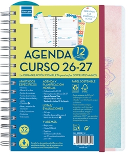 AGENDA ESCOLAR 26-27 4º SVH MAGIS PERS MANDALA ESPIRAL