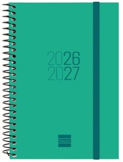 AGENDA ESCOLAR 26-27 E10 DP ESPIR VERDE ESPIRAL