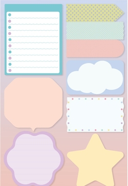 SET STICKY NOTES FUN F09