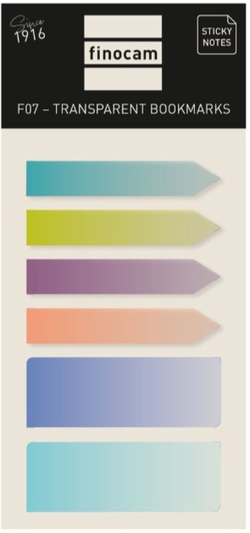 SET STICKY BOOKMARKS TRANSPARENT F07