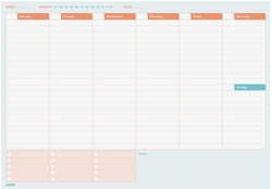 BARI PLANNER A4 VWEKLY INTL