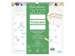 CALENDARIO PARED ESCRIBIR DESIGN 2027 30X30CM.