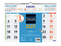 CALENDARIO PARED MIXTO TRENDY COR 2027 430X310MM
