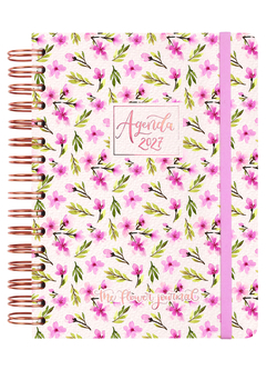 ANNUAL AGENDA THE FLOWER JORUNAL 2027 E10 DP ROSA