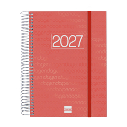 AGENDA ANUAL YEAR E10 1DP 2027 VERMELL