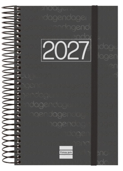 (CAT) SPIRAL ANNUAL PLANNER E5 DP 2027 YEAR BLACK