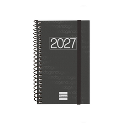 AGENDA ANUAL YEAR E3 SEMANA VISTA HORIZONTAL 2027 NEGRO