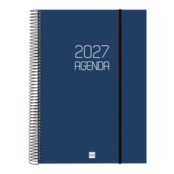 AGENDA ANUAL OPAQUE E40 1DP 2027 BLAU