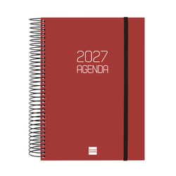AGENDA ANUAL OPAQUE E10 1DP 2027 BURDEOS
