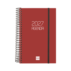 AGENDA ANUAL OPAQUE E5 1DP 2027 BURDEOS