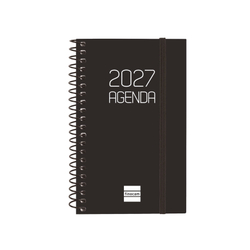 AXENDA ANUAL OPAQUE E3 SVH 2027 NEGRO