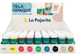 EXPOSITOR 54 PINTURA PER TELA OPACA LA PAJARITA 35ML
