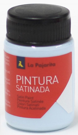 C/6 POT PEINTURE SATINADA LA PAJARITA BLEU PASTEL L14