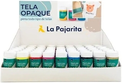 EXPOSITOR 54 PINTURA PARA TELA TRANSPARENTE PAJARITA 35ML