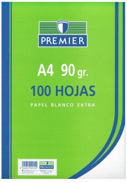 BLOCO A4 100H 90G LISO PREMIER