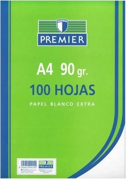 C/25 PACK A4 100H 90G LISO PREMIER